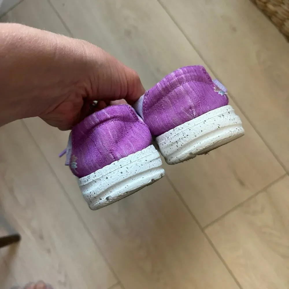 Hey Dude Kids Wendy Dreamer Unicorn slip-on shoes